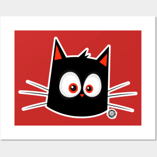 Red Cat Eyes Posters and Art